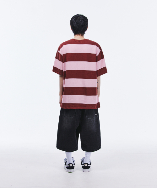 SCALLYWAG（スカリーワグ）の「ビッグバミューダデニムショーツ[ブラック]（その他パンツ・レディース・その他・LARGE/X-LARGE/SMALL/MEDIUM）」の13枚目の写真