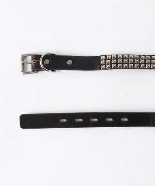 MADE IN CALIF Pylamid Studs 3line Belt（ベルト）｜JOURNAL STANDARD