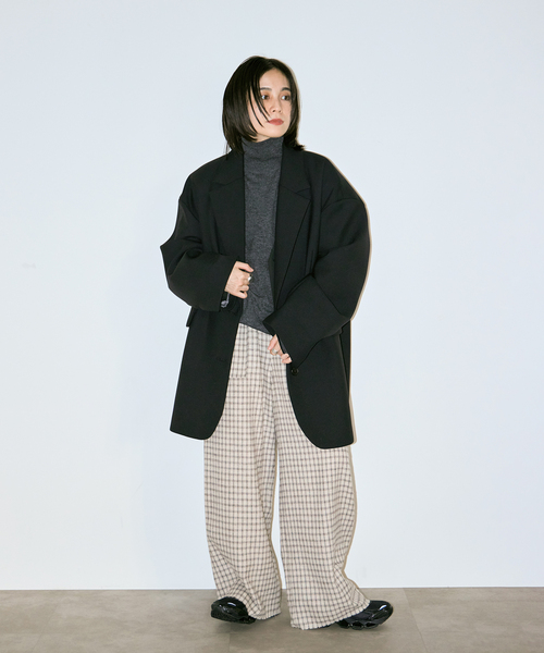 CITYSHOP(シティーショップ)の「TURTLE NECK ニット(ニット/セーター・レディース・ブラック/ブラウン/グレー/ピンク/ブラウン系その他・FREE)」の17枚目の写真