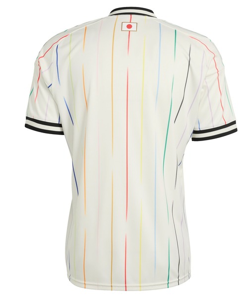 adidas(アディダス)の「adidas/アディダス サッカー日本代表 2026 アウェイ レプリカ ユニフォーム(Tシャツ/カットソー・メンズ・ホワイト×ブラック・XL/2XL/L/M/3XL)」の4枚目の写真