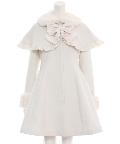 Secret Honey（シークレットハニー）の「ケープ付コート（その他アウター・レディース・グレー/オフホワイト・MEDIUM）」の17枚目の写真