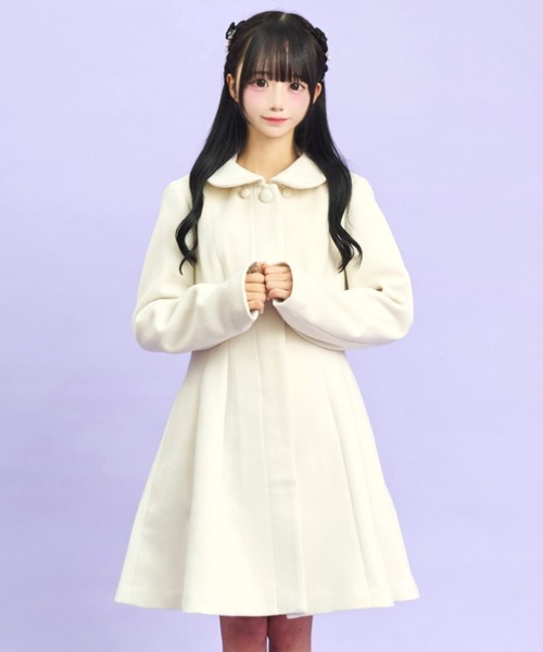 Secret Honey（シークレットハニー）の「ケープ付コート（その他アウター・レディース・グレー/オフホワイト・MEDIUM）」の16枚目の写真