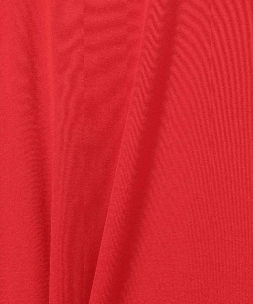 JEANASIS（ジーナシス）の「シルキータッチクルーLS TEE/629911（Tシャツ/カットソー・レディース・ブラック/ホワイト/ベージュ系その他/レッド・FREE）」の14枚目の写真