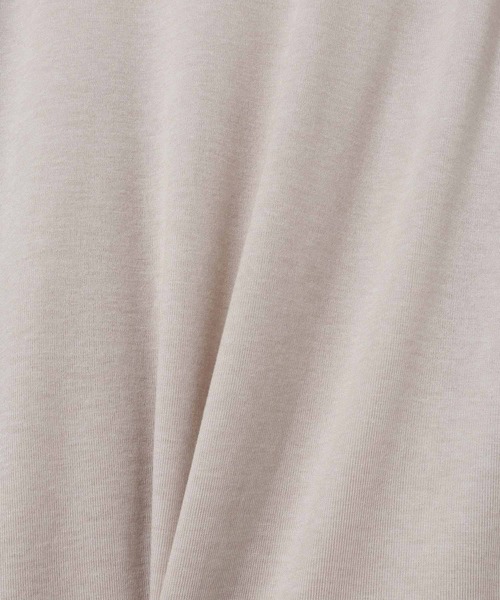 JEANASIS（ジーナシス）の「シルキータッチクルーLS TEE/629911（Tシャツ/カットソー・レディース・ブラック/ホワイト/ベージュ系その他/レッド・FREE）」の15枚目の写真