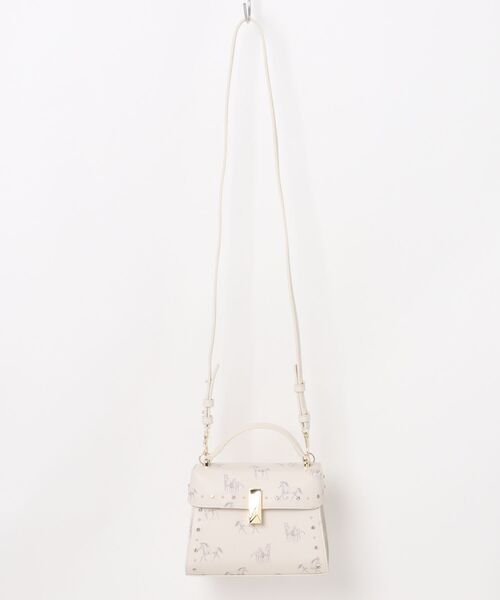 CELFORD（セルフォード）の「【リュタン】ビジュースタッズポシェット（ショルダーバッグ・レディース・ライトピンク/グレイッシュベージュ/アイボリー/ブラック/アニマル・F）」の5枚目の写真