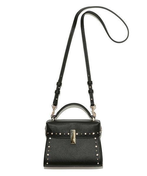 CELFORD（セルフォード）の「【リュタン】ビジュースタッズポシェット（ショルダーバッグ・レディース・ライトピンク/グレイッシュベージュ/アイボリー/ブラック/アニマル・F）」の2枚目の写真