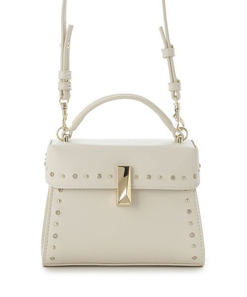 CELFORD（セルフォード）の「【リュタン】ビジュースタッズポシェット（ショルダーバッグ・レディース・ライトピンク/グレイッシュベージュ/アイボリー/ブラック/アニマル・F）」の14枚目の写真