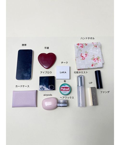 CELFORD（セルフォード）の「【リュタン】ビジュースタッズポシェット（ショルダーバッグ・レディース・ライトピンク/グレイッシュベージュ/アイボリー/ブラック/アニマル・F）」の21枚目の写真