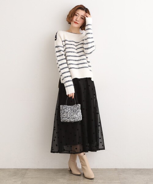 grove（グローブ）の「スクエアスパン2WAYミニトート（ショルダーバッグ・レディース・グレー系3/ブラック系3・00）」の12枚目の写真