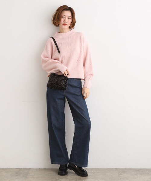 grove（グローブ）の「スクエアスパン2WAYミニトート（ショルダーバッグ・レディース・グレー系3/ブラック系3・00）」の14枚目の写真