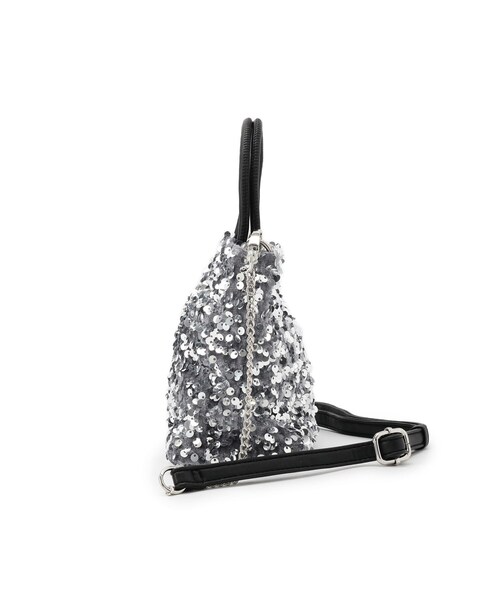 grove（グローブ）の「スクエアスパン2WAYミニトート（ショルダーバッグ・レディース・グレー系3/ブラック系3・00）」の18枚目の写真