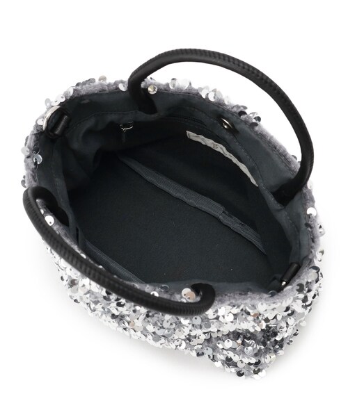 grove（グローブ）の「スクエアスパン2WAYミニトート（ショルダーバッグ・レディース・グレー系3/ブラック系3・00）」の9枚目の写真