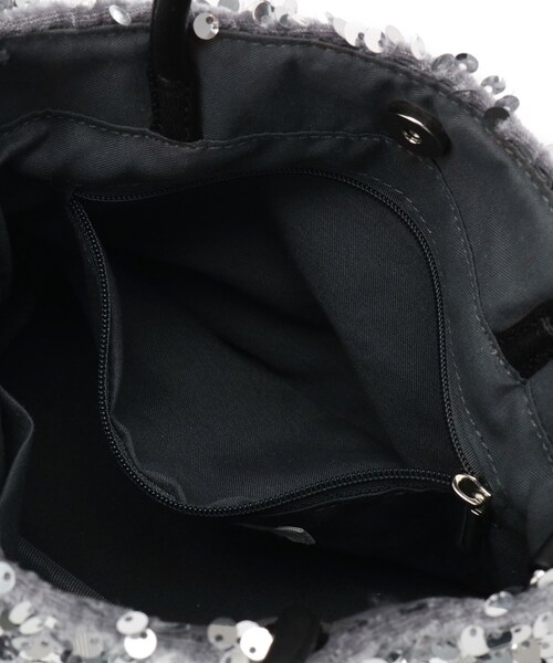 grove（グローブ）の「スクエアスパン2WAYミニトート（ショルダーバッグ・レディース・グレー系3/ブラック系3・00）」の4枚目の写真