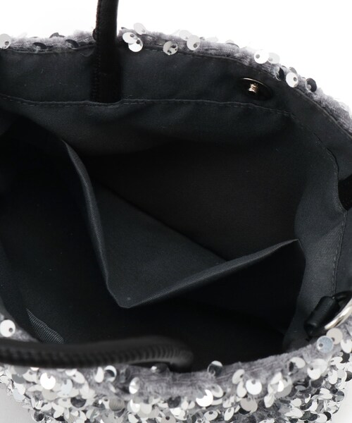 grove（グローブ）の「スクエアスパン2WAYミニトート（ショルダーバッグ・レディース・グレー系3/ブラック系3・00）」の5枚目の写真