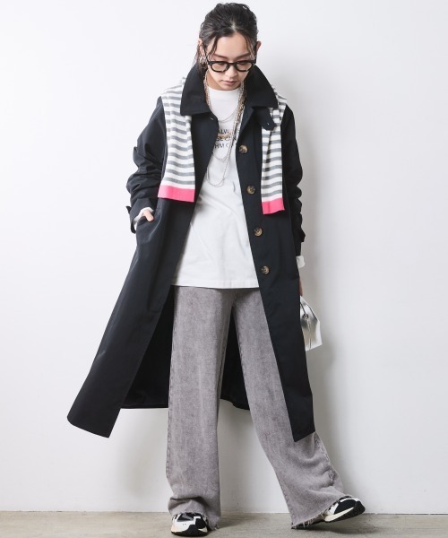 CHIC STYLE(シックスタイル)の「硫化染スウェットパンツ<大きいサイズ有>シックスタイル(その他パンツ・レディース・チャコール/グレー系・M/L/LL/3L/4L/5L)」の18枚目の写真
