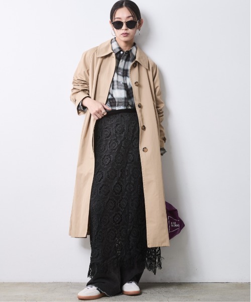 CHIC STYLE(シックスタイル)の「硫化染スウェットパンツ<大きいサイズ有>シックスタイル(その他パンツ・レディース・チャコール/グレー系・M/L/LL/3L/4L/5L)」の16枚目の写真