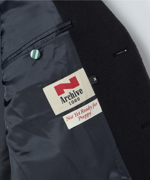 Beyond Closet（-）の「[コレクションライン] 90年代リバイバルカシミヤブレンドテーラードジャケットネイビー（テーラードジャケット・メンズ・その他・MEDIUM/LARGE）」の8枚目の写真
