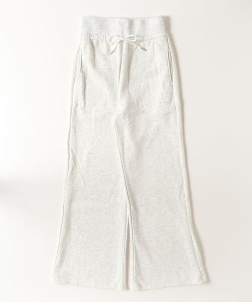 Vini（ヴィニ）の「ハイウエストストレートスウェットパンツ（スウェットパンツ・レディース・グレー/ブラック/ダークグレー/ホワイト・MEDIUM）」の9枚目の写真