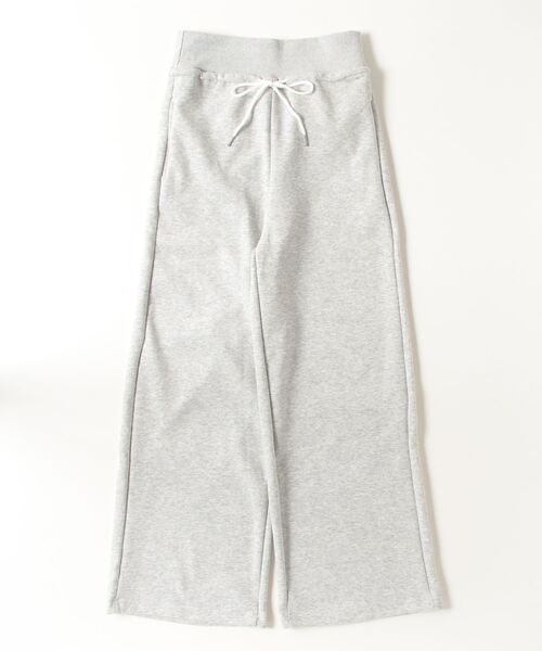 Vini（ヴィニ）の「ハイウエストストレートスウェットパンツ（スウェットパンツ・レディース・グレー/ブラック/ダークグレー/ホワイト・MEDIUM）」の7枚目の写真