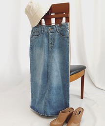 OSYAREVO（オシャレボ）の「デニムスカート ロング タイト レディース（デニムスカート）」