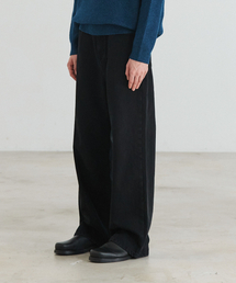 LEIRE（ルアール）の「エブリデイワイドデニムパンツ[ブラック]（デニムパンツ）」