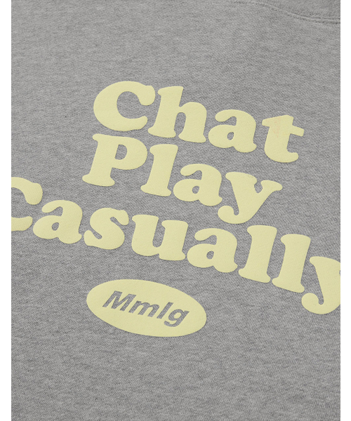 MMLG（エムエムエルジー）の「[Mmlg] CPC HOODIE (EVERY GREY)（パーカー・レディース・その他・SMALL/LARGE/X-LARGE/MEDIUM）」の5枚目の写真
