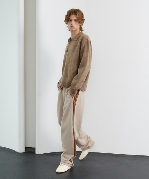 NOUN(ノウン)の「track sweat pants (beige)(その他パンツ・メンズ・その他・1/2/0)」の2枚目の写真