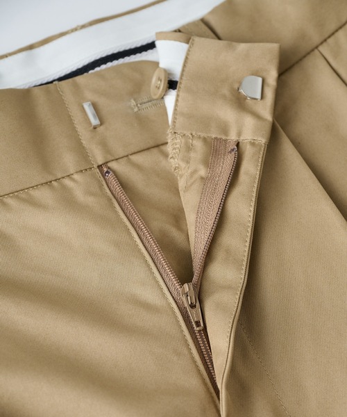 NewAnce(ニュアンス)の「【NewAnce】Wide Two-Tuck Pants / ワイドツータックパンツ スラックス -オリジナルツイルシリーズ- ≪セットアップ対応可≫(スラックス・メンズ・ベージュ/ブラック・S/M/L)」の7枚目の写真