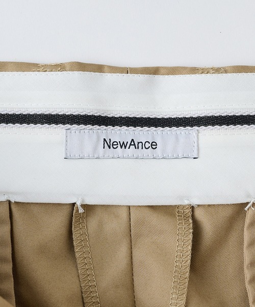 NewAnce(ニュアンス)の「【NewAnce】Wide Two-Tuck Pants / ワイドツータックパンツ スラックス -オリジナルツイルシリーズ- ≪セットアップ対応可≫(スラックス・メンズ・ベージュ/ブラック・S/M/L)」の12枚目の写真