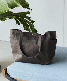 AMERICANA（アメリカーナ）の「Americana × Firsthand/アメリカーナ 別注 エンブロイダリー トート M / サイドポケット付き トートバッグ / A4収納可能（トートバッグ）」