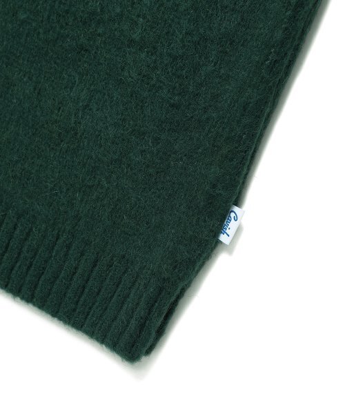 Cavish(カビシ)の「BRUSHED SELLER LOGO KNIT CREWNECK GREEN(CV2DFUK600A)(ニット/セーター・レディース・グリーン・SMALL/MEDIUM/LARGE)」の2枚目の写真