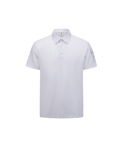 ANEW GOLF(アニューゴルフ)の「MEN SM SLEEVE POCKET SHORT T-SHIRT_WH(Tシャツ/カットソー・メンズ・その他・LARGE)」の1枚目の写真