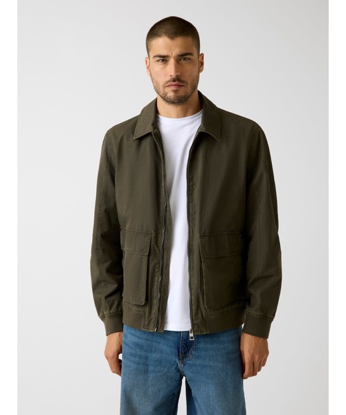 Guess（ゲス）の「OUTDOORS Vintage Jacket ジャケット ブルゾン（ブルゾン・メンズ・カーキ・SMALL/X-LARGE/LARGE/MEDIUM）」の6枚目の写真