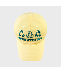 OPEN ATTITUDE（オープンアティチュード）の「リサイクルボールキャップ-イエロー（キャップ）」