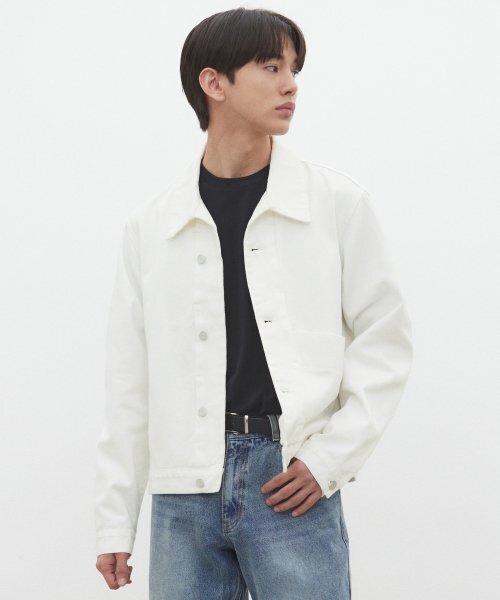 DECET(デケト)の「Dawn Denim Jacket DCJK001Ivory(デニムジャケット・レディース・その他・MEDIUM/LARGE/X-LARGE)」の6枚目の写真