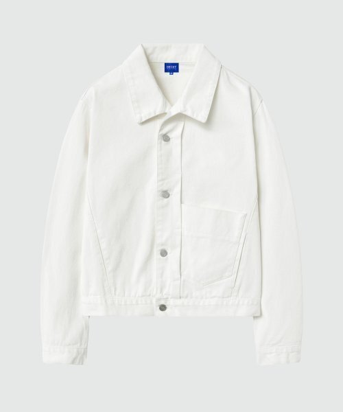 DECET(デケト)の「Dawn Denim Jacket DCJK001Ivory(デニムジャケット・レディース・その他・MEDIUM/LARGE/X-LARGE)」の9枚目の写真