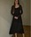 ERADIE�i�G���f�B�G�j�́uHeart Neck Lace One Piece  �n�[�g�l�b�N�X�g���b�`���[�X�����s�[�X�i�����s�[�X�j�v�b�u���b�N