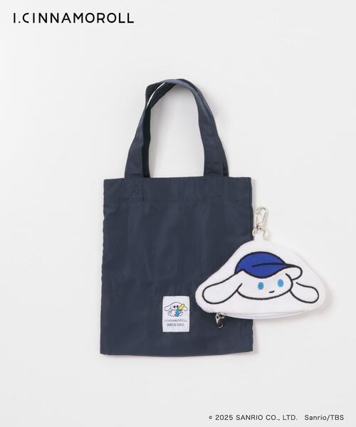 RODE SKO（ロデスコ）の「アイシナモロール パッカブルエコバッグ（エコバッグ/サブバッグ・レディース・ブルー/レッド・ONE）」の22枚目の写真