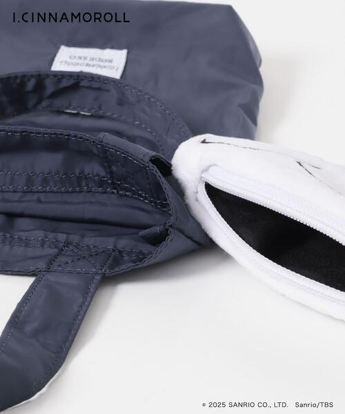 RODE SKO（ロデスコ）の「アイシナモロール パッカブルエコバッグ（エコバッグ/サブバッグ・レディース・ブルー/レッド・ONE）」の19枚目の写真