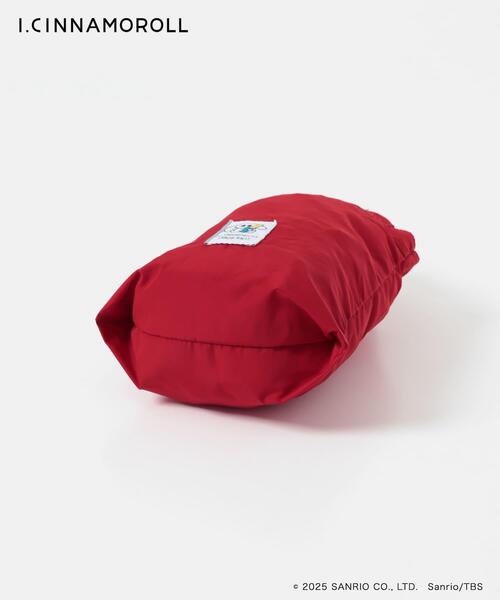 RODE SKO（ロデスコ）の「アイシナモロール パッカブルエコバッグ（エコバッグ/サブバッグ・レディース・ブルー/レッド・ONE）」の6枚目の写真