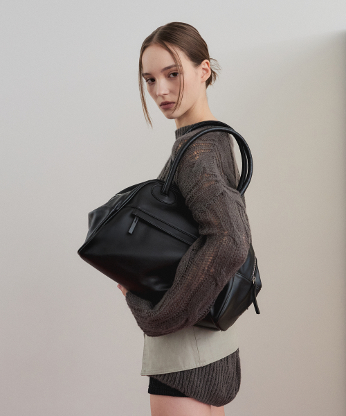 CHRISTINE PROJECT(クリスティンプロジェクト)の「TWO ZIPPER BAG ORIGINAL(BLACK PEPPER)(ショルダーバッグ・レディース・その他・FREE)」の10枚目の写真