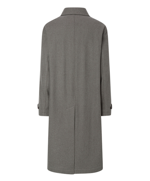 HAZZYS（ ヘジス）の「[HIS] ウールカシミヤ混合バルマカンコート グレー（チェスターコート・メンズ・その他・SMALL/MEDIUM/LARGE）」の4枚目の写真