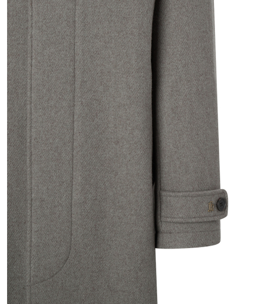 HAZZYS（ ヘジス）の「[HIS] ウールカシミヤ混合バルマカンコート グレー（チェスターコート・メンズ・その他・SMALL/MEDIUM/LARGE）」の7枚目の写真