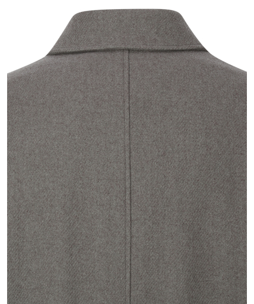 HAZZYS（ ヘジス）の「[HIS] ウールカシミヤ混合バルマカンコート グレー（チェスターコート・メンズ・その他・SMALL/MEDIUM/LARGE）」の8枚目の写真