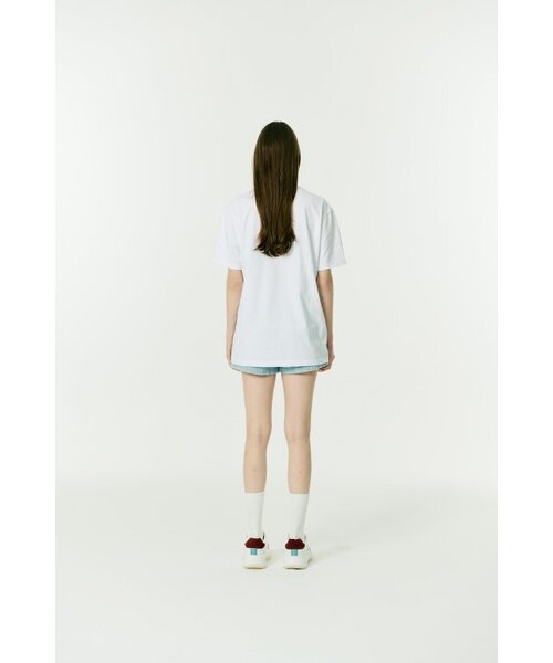 ROYAL CLUB HOLIDAY（ロイヤルクラブホリデー）の「セミオーバーフィットロゴ半袖Tシャツホワイト（Tシャツ/カットソー・メンズ・ホワイト・MEDIUM/LARGE）」の5枚目の写真