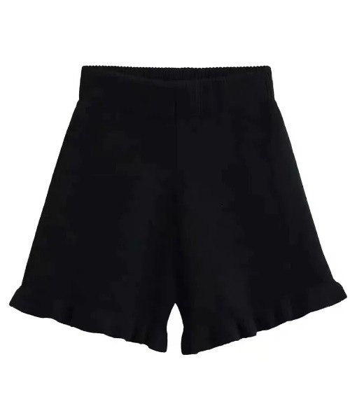 ampm(エーエムピーエム)の「フリルヘム ニットショートパンツ(その他パンツ・レディース・グレー/ブラック・M/L)」の19枚目の写真