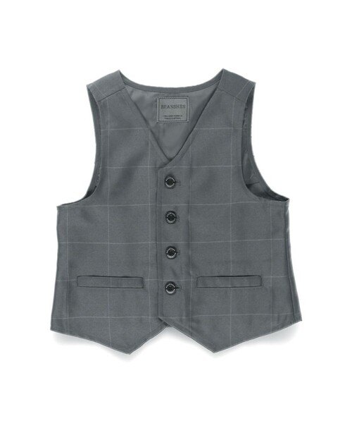 BRANSHES（ブランシェス）の「【フォーマル】ベスト（スーツベスト・キッズ・ネイビー/チャコールグレー・110/120/130）」の13枚目の写真