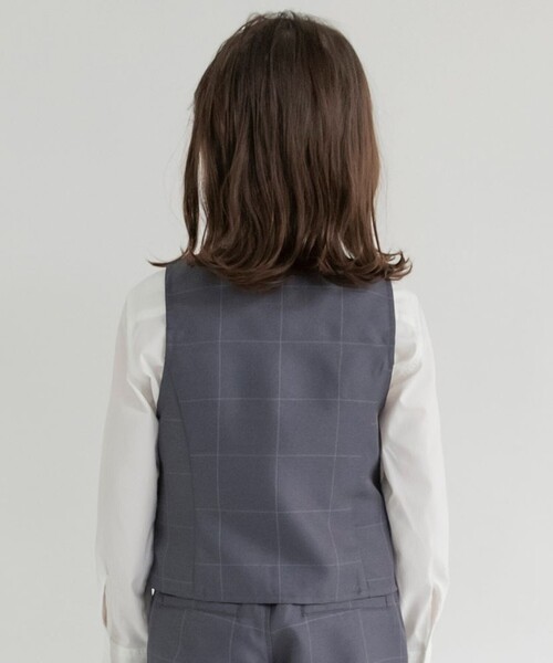 BRANSHES（ブランシェス）の「【フォーマル】ベスト（スーツベスト・キッズ・ネイビー/チャコールグレー・110/120/130）」の17枚目の写真