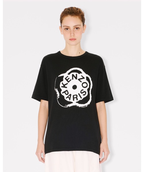 KENZO(ケンゾー)の「'Boke Flower 2.0' ルーズ Tシャツ イン コットン(Tシャツ/カットソー・レディース・ブラック系その他5・MEDIUM/X-SMALL/SMALL)」の2枚目の写真