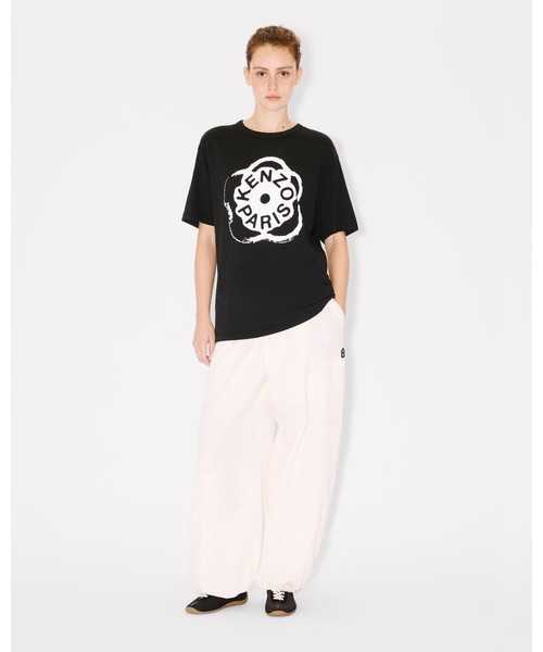KENZO(ケンゾー)の「'Boke Flower 2.0' ルーズ Tシャツ イン コットン(Tシャツ/カットソー・レディース・ブラック系その他5・MEDIUM/X-SMALL/SMALL)」の4枚目の写真